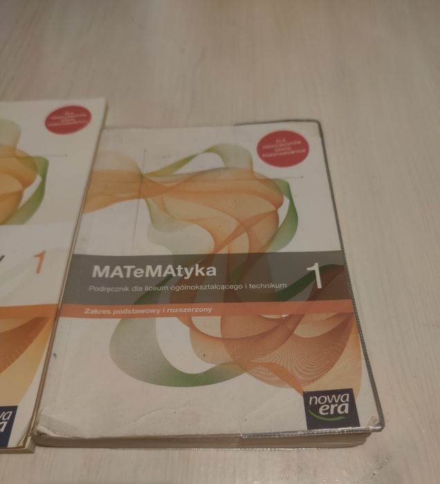 Matematyka 1 podręcznik i karty pracy puste
