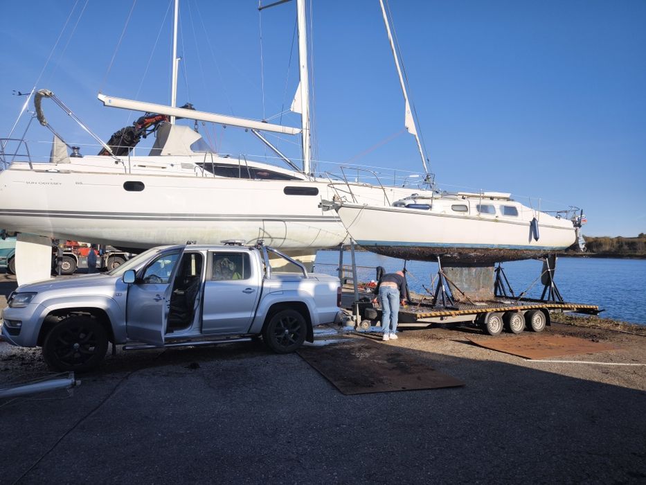 Transport Łodzi jachtów