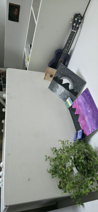 Meble sosnowe, białe, symboliczna kwota