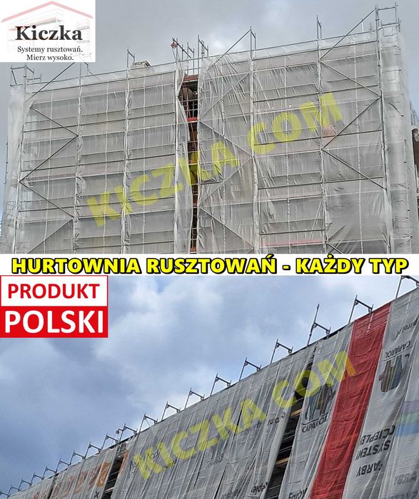 RUSZTOWANIA - Wyprzedaż - Rusztowanie Elewacyjne Modułowe - Każdy Typ
