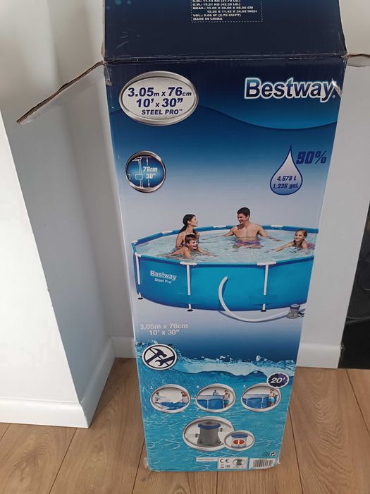 Basen stelażowy Bestway 305x76