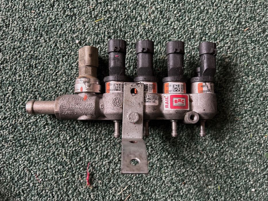 Części, pozostałości po instalacji LPG