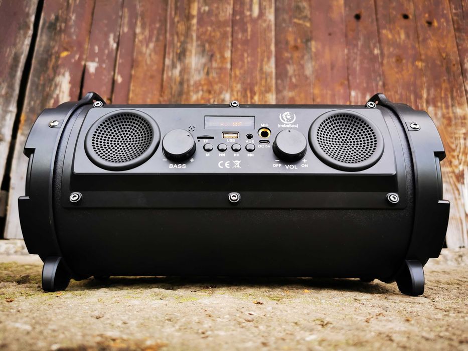 BOOMBOX Subwoofer Głośnik BLUETOOTH Radioodtwarzacz MP3 Tuba Karaoke