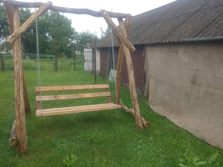 Продам дубову качелю