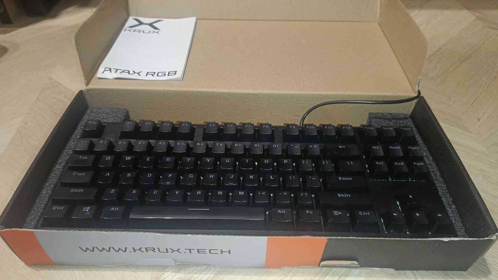 Krux Atax RGB Outemu Brown
