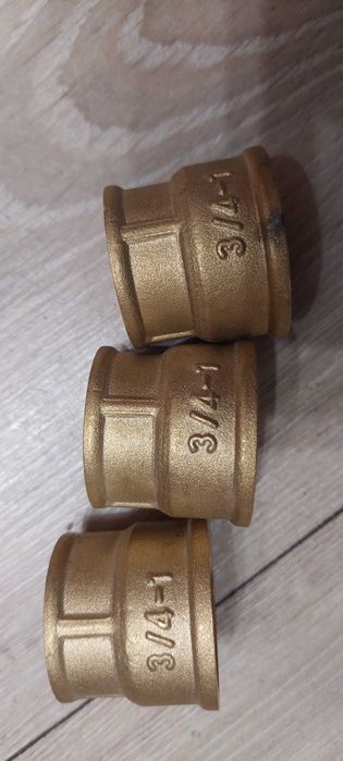 Mufa redukcyjna mosiężna 1" x 3/4" GW/GW
