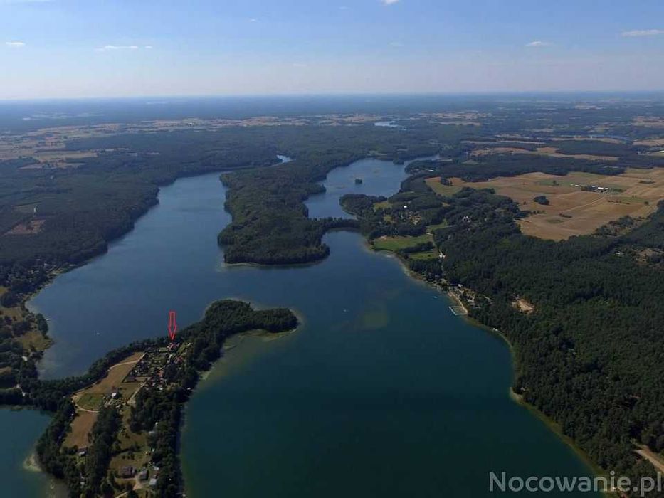 Domek letniskowy na Kaszubach nad Jeziorem Mausz