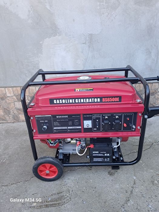 Генератор BS6500E 5/5.5 KBT Елекростартер бензин