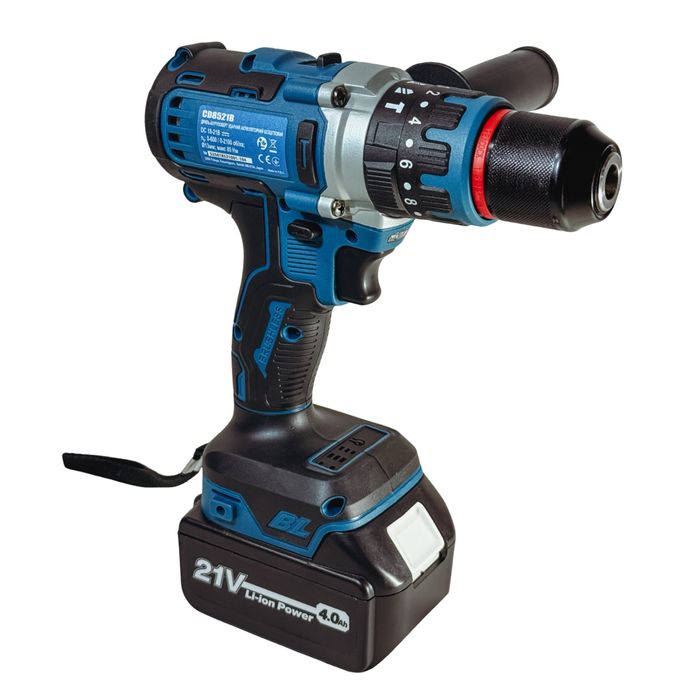 Аккумуляторная дрель шуруповерт SAKUMA CD8521B (Brush Less