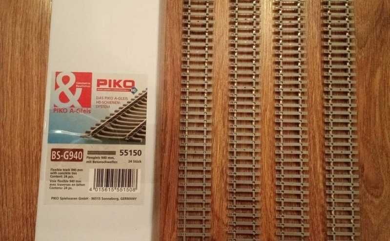 Рельсы флекс Гибкие FLEX Gleis A-Gleis 94 см Пико Piko Roco 1:87 НО