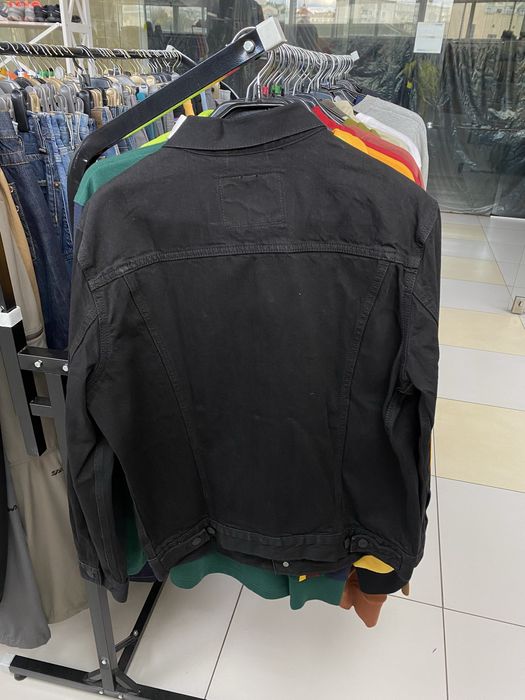 Джинсовка Levi's Denim Trucker Jacket Black оригінал