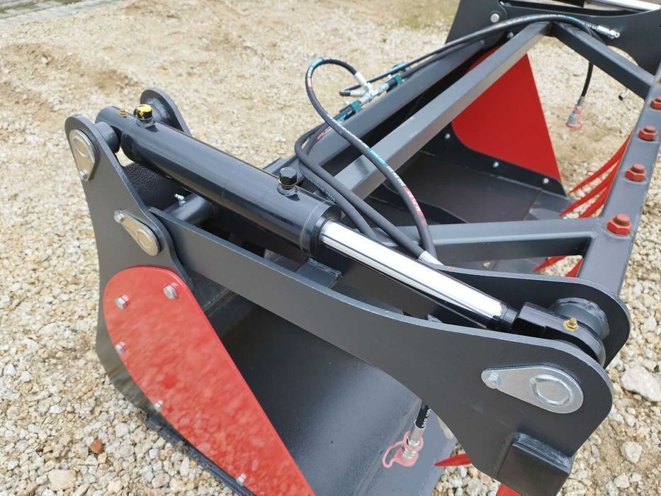 Szufla chwytak do obornika łyżko krokodyl 1,4m widło ładowacz