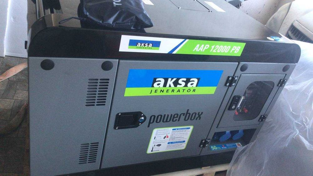 Генератор дизельний 10 квт Aksa