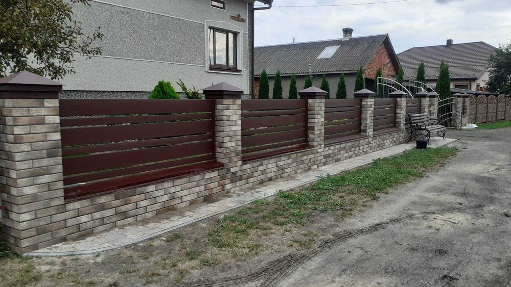 Ранчо жалюзі пліт паркан штахети