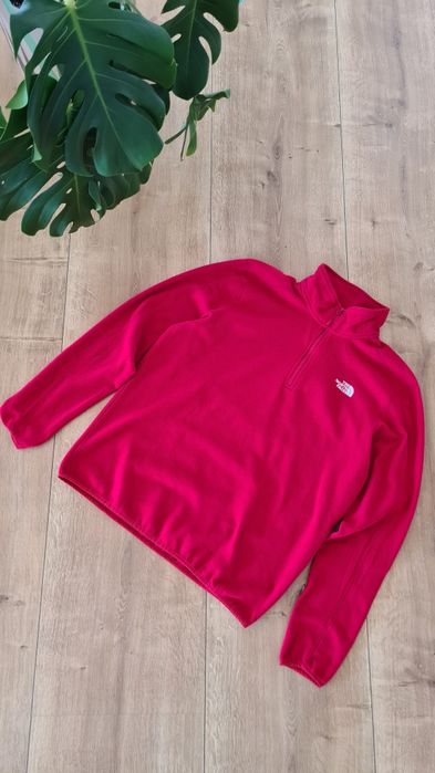 Bluza polarowa polar The North Face TNF. Czerwona. Rozmiar L