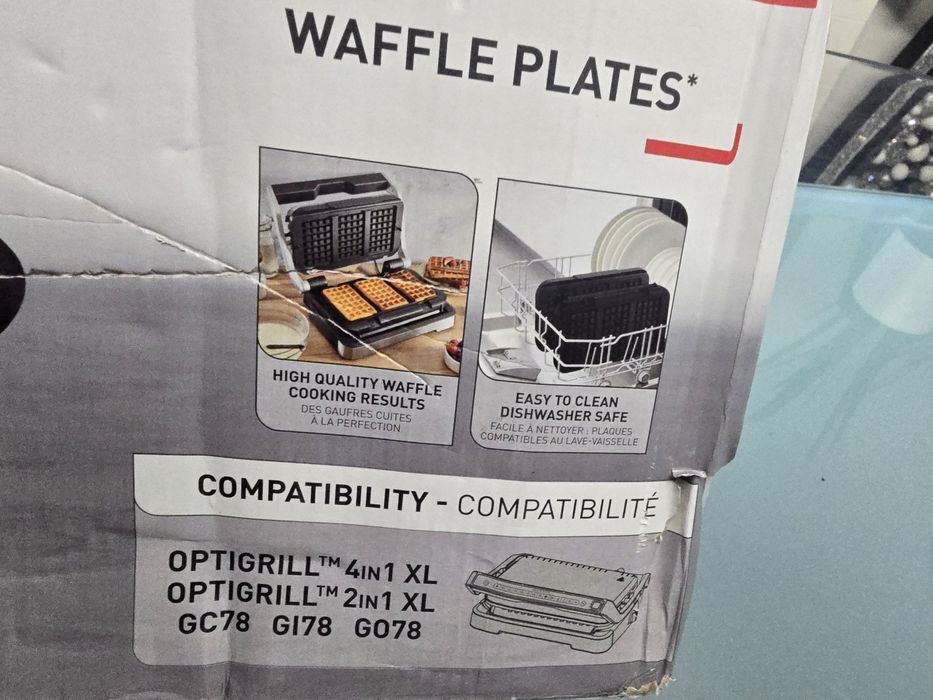 TEFAL OPTIGRILL XL nakładki gofry