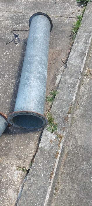 Tubos em Aço Galvanizado com Flange
