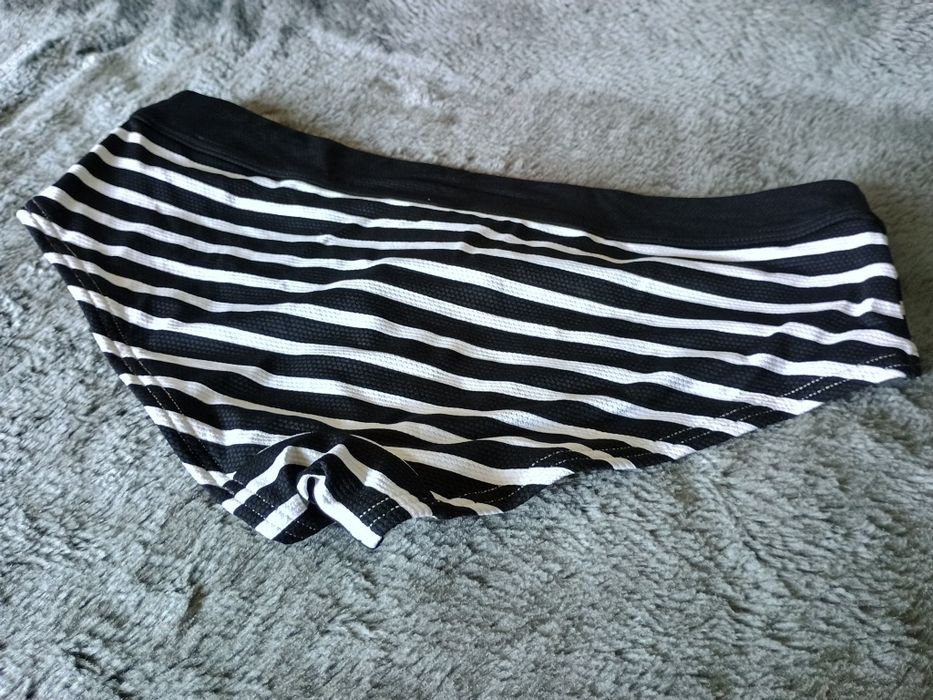 Dół od bikini Czarno białe pasy Esprit