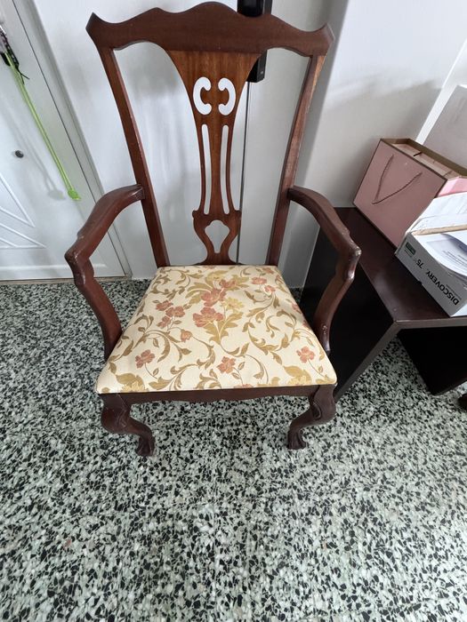 Conjunto de 6 cadeiras antigas