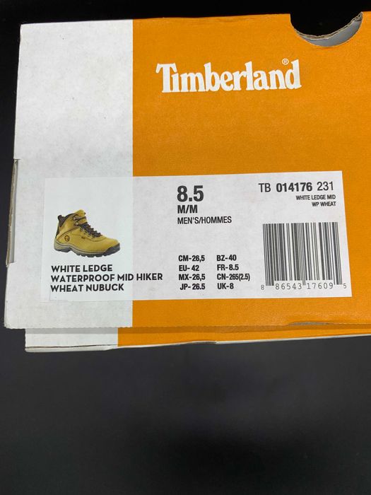 Ботинки Тимберленд White Ledge Waterproof Mid Hiker Boot