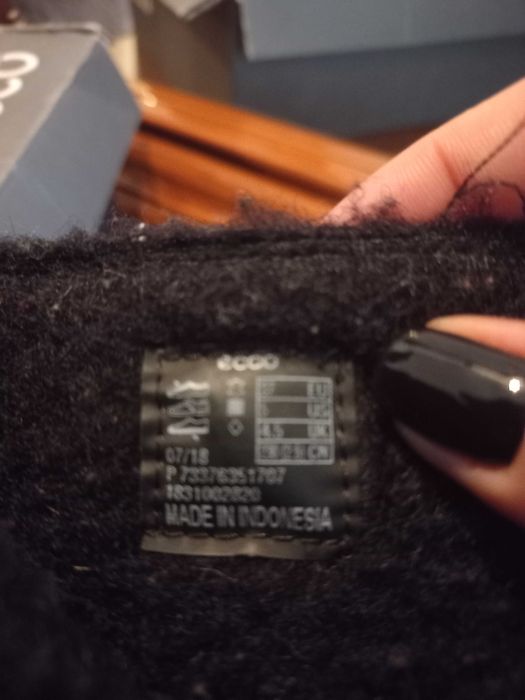 ECCO ботинки сапоги 37 р.