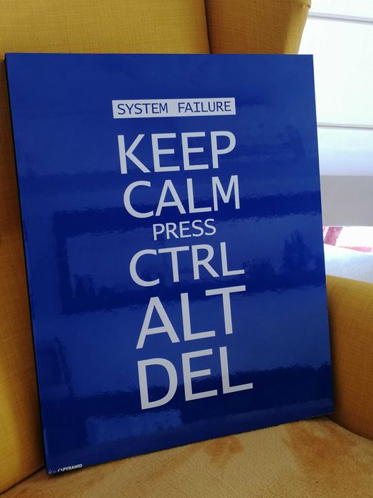 Keep Calm - Quadro