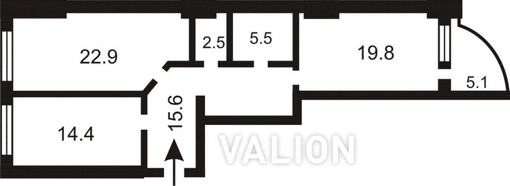 2-кімнатна квартира за адресою (площа 85,8 м²) - Atlanta.ua - фото 21