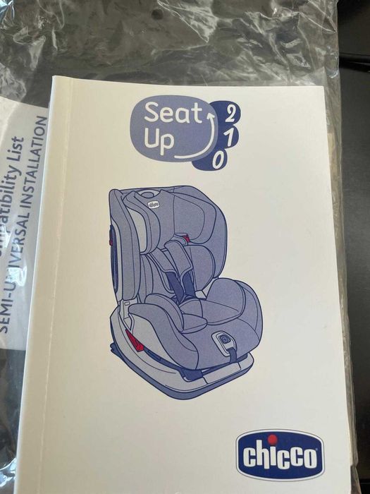 Cadeira CHICCO Auto Seat Up 012 - Cinza - como NOVA