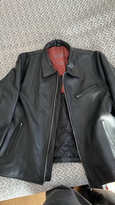 Lederjacke Highway 1, Echt Leder, Grösse XXXL