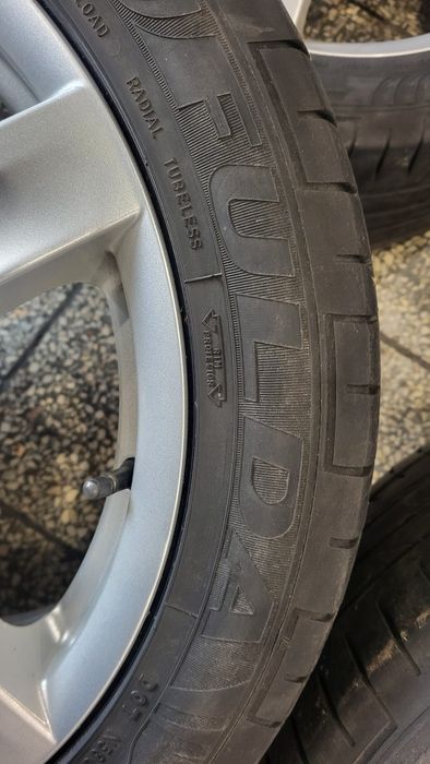 Komplet kół alu 5x120 et 45