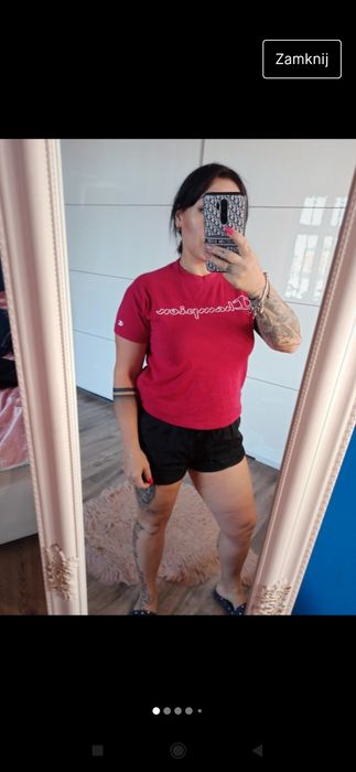Champion t-shirt crop top S/M