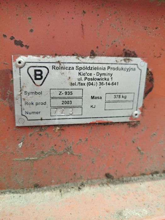 Sieczkarnia rozdrabniacz słomy bizon super