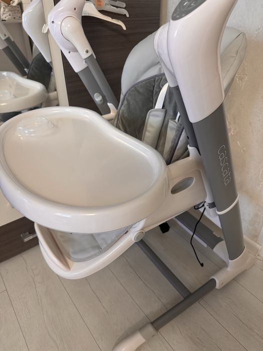 Стілець-гойдалка Carrello Cascata. Стілець для годування. Карело