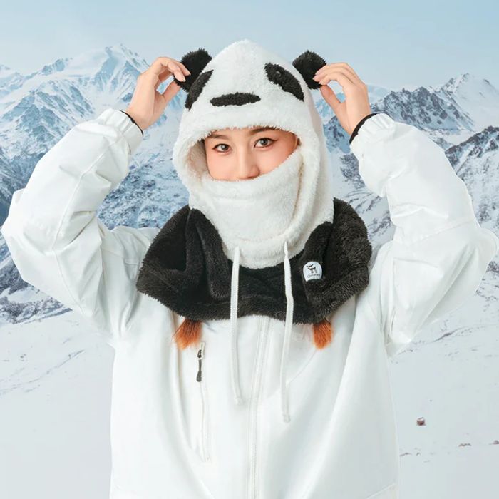 Kominiarka Polarowa Maska Na Twarz Panda Qunature Yp103-S