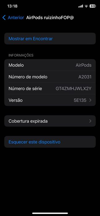 Apple airpods 1st gen como novos
