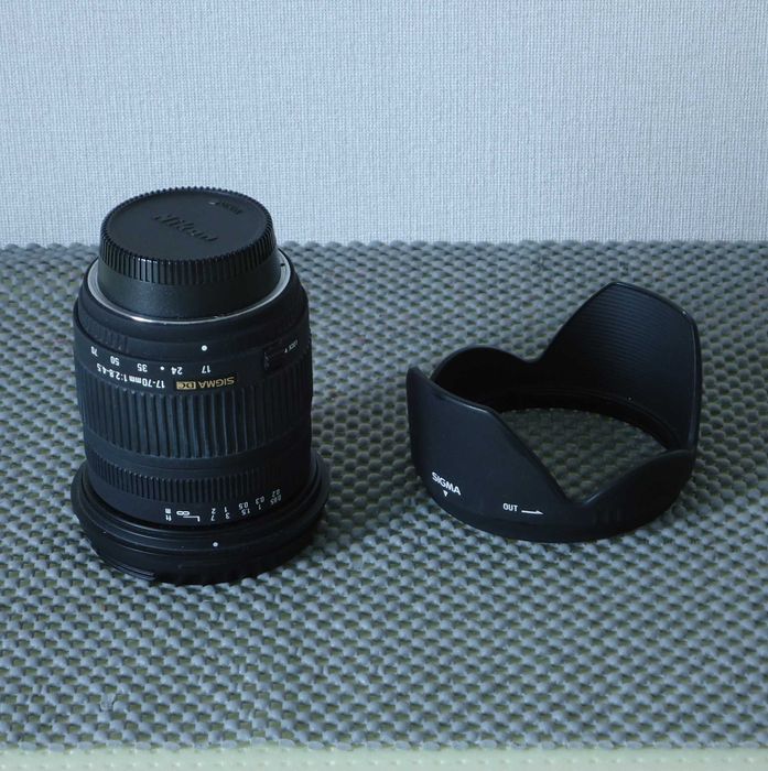 Sigma DC 17-70mm 2.8-4.5  MACRO  / Nikon F