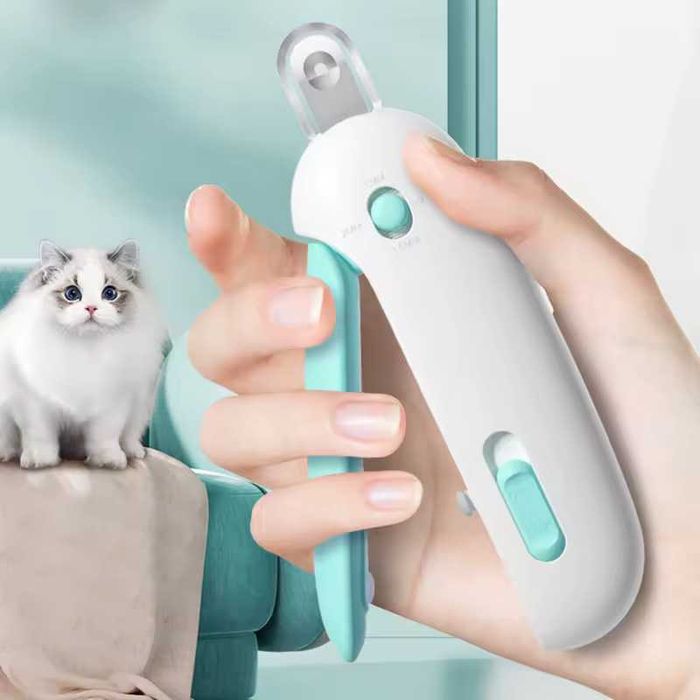 Кігтеріз для кота, регульований отвір, стрижка кігтів, ножиці, точилка