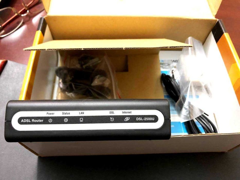 D-Link DSL-2500U роутер Ethernet маршрутизатор ADSL2+