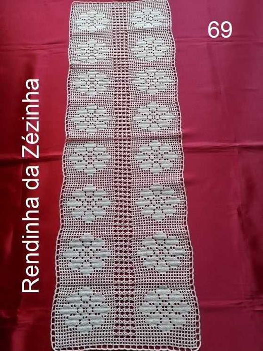 Centro de mesa em crochê artesanal NOVO