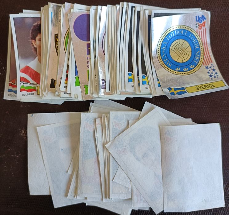 Cromos Mundial 94 descolados