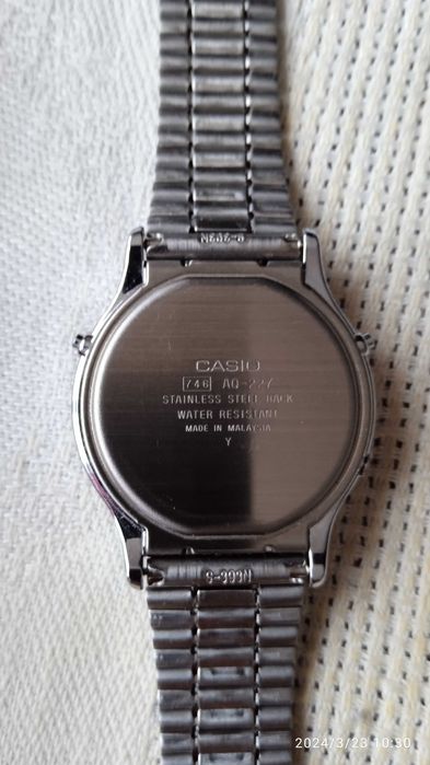 Годинник CASIO Alarm Chronograph 746 AQ-227 Water Resistant: 2 000 грн ...