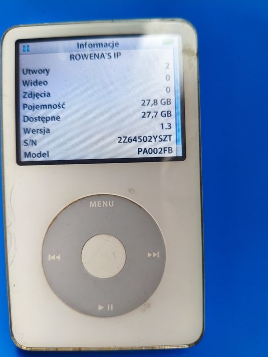 iPod classic 5 30Gb retro iPod video