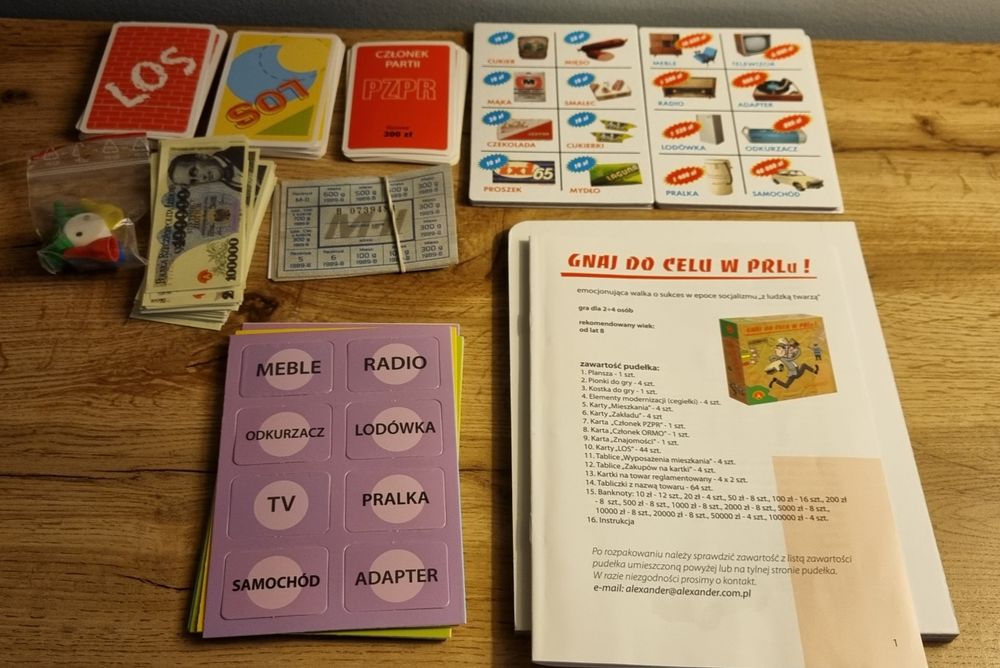 Gra Gnaj do celu w PRLu