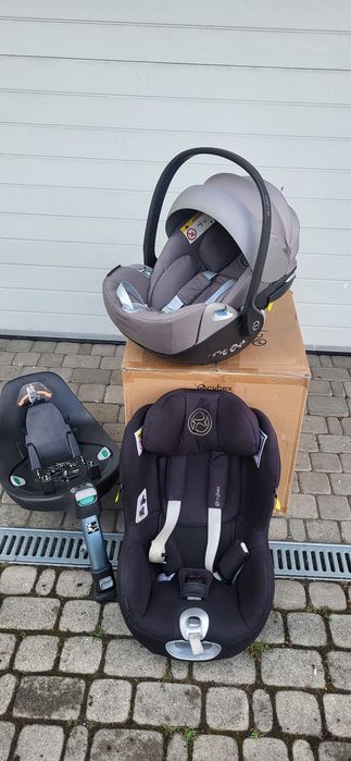 Fotelik samochodowy Cybex Cloud Z + Sirona Z + Base Z ISOFIX – kompletny zestaw 0–4 lata