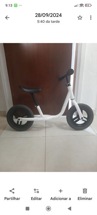 Bicicleta de criança