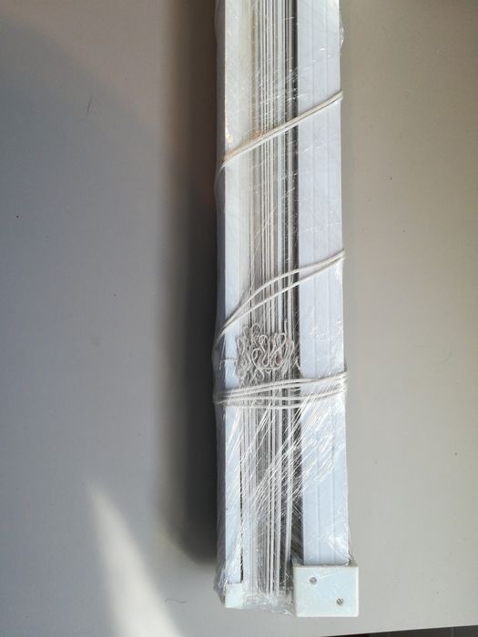 Estores de ripas branco 80cm