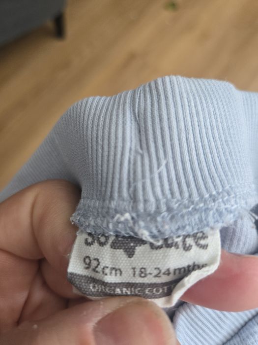 Krótkie spodenki Tommy Hilfiger, niebieskie r. 86
