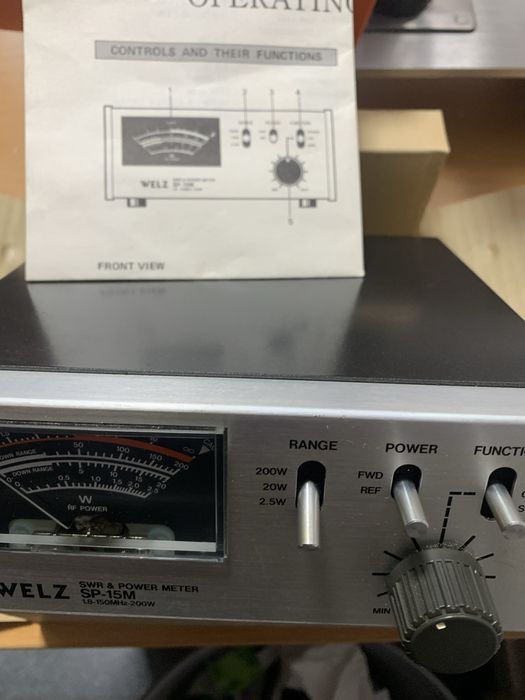 Welz SP-15M SWR power meter