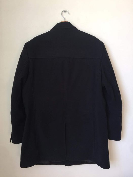 Elegancki męski krótki płaszcz