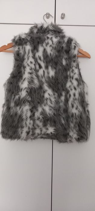 Colete em Pelo Zara Tam 8/9  Anos Novo  ( Portes incluídos)